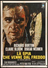 1r672 SPY WHO CAME IN FROM THE COLD Italian 1p '65 Richard Burton, Claire Bloom, different art!