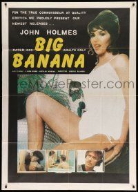 1r675 STORMY Italian 1p '85 John Holmes, for the true connoisseur of quality erotica, Big Banana!