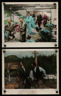 1s068 BARBARIAN & THE GEISHA 2 color 8x10 stills '58 John Huston, great images of John Wayne!