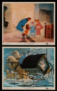 1s073 LADY & THE TRAMP 2 color 8x10 stills '55 Disney classic, cool images of dogs!