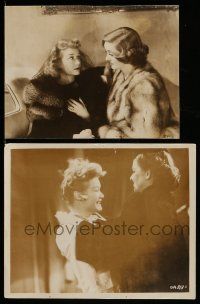 1s955 OLD ACQUAINTANCE 2 8x10 stills '43 Bette Davis, Miriam Hopkins, Dolores Moran!