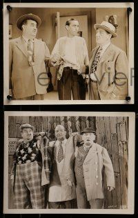 1s806 3 OF A KIND 3 8x10 stills '44 wacky Shemp Howard, Billy Gilbert, Maxie Rosenbloom!