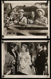 1s183 AARON SLICK FROM PUNKIN CRICK 13 8x10 stills '52 cool images of Alan Young, Dinah Shore!