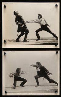 1s379 CAPTAIN PIRATE 9 8x10 stills '52 Louis Hayward, John Sutton, mostly swordfight scenes!