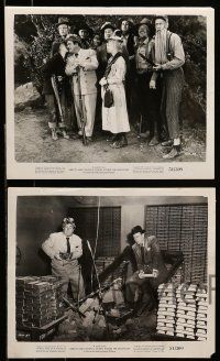 1s678 COMIN' ROUND THE MOUNTAIN 5 8x10 stills '51 girl behind fence holds gun on Lou Costello!