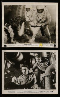 1s192 CONQUEST OF SPACE 13 8x10 stills '55 George Pal sci-fi, astronauts on the planet's surface!