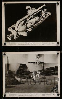 1s737 CONQUEST OF SPACE 4 8x10 stills '55 George Pal sci-fi, it will happen in your lifetime!