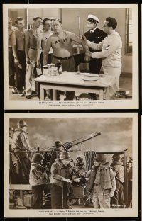 1s272 DESTROYER 11 8x10 stills '43 Edward G. Robinson, young Glenn Ford & Regis Toomey on ship!