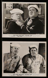 1s623 EVERYTHING'S DUCKY 6 8x10 stills '61 Mickey Rooney & Buddy Hackett with a talking duck!