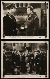1s476 FOUR SONS 8 8x10 stills '40 Don Ameche & his Czecho-German brothers in World War II!
