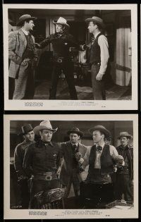1s333 FRISCO TORNADO 10 8x10 stills '50 great images of cowboy Allan Rocky Lane, Eddy Waller!