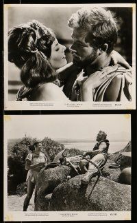 1s630 GLADIATORS SEVEN 6 8x10 stills '63 7 Spartan warriors who fight with the fury of thousands!