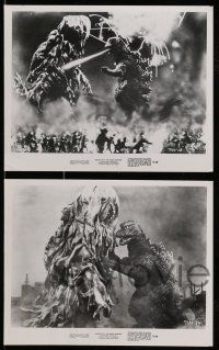 1s753 GODZILLA VS. THE SMOG MONSTER 4 8x10 stills '72 Gojira tai Hedora, Toho, best monster images!