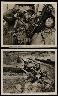 1s836 GUNG HO 3 8x10 stills '43 real soldiers in action, battle cry of the marine raiders!
