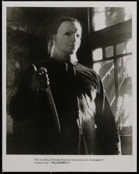 1s755 HALLOWEEN 5 4 8x10 stills '89 The Revenge of Michael Myers, cool horror images, Pleasance!