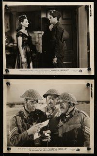 1s487 IMMORTAL SERGEANT 8 8x10 stills '43 soldier Henry Fonda in WWII action!