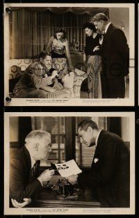 1s846 JUST BEFORE DAWN 3 8x10 stills '46 cool images of Warner Baxter as The Crime Doctor!