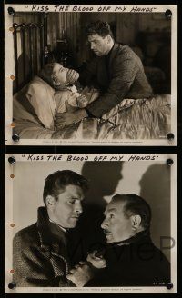 1s698 KISS THE BLOOD OFF MY HANDS 5 8x10 stills '48 Burt Lancaster, Joan Fontaine, film noir!