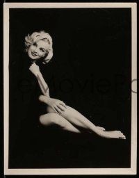1s946 MARILYN MONROE 2 6.75 x 8.5 stills '53 wonderful images from her Look Magazine photo shoot!