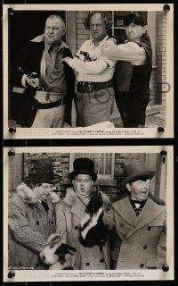 1s861 OUTLAWS IS COMING 3 8x10 stills '65 The Three Stooges with Curly-Joe, sexy Nancy Kovack!
