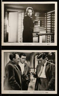 1s417 POSTMARK FOR DANGER 9 8x10 stills '56 Terry Moore is hunted by the postcard killer!