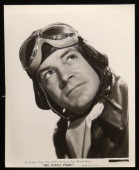 1s418 PURPLE HEART 9 8x10 stills '44 Andrews, the drama behind the bombing of Japan, cast portraits