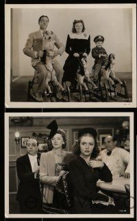 1s650 SHADOW OF THE THIN MAN 6 8x10 stills '41 great images of William Powell, Myrna Loy & Hall!
