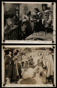 1s872 THREE MUSKETEERS 3 8x10 stills '48 Gene Kelly as D'Artagnan with Athos, Porthos & Aramis!