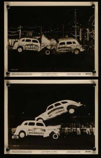 1s994 TO PLEASE A LADY 2 8x10 stills '50 directed by Clarence Brown, cool images of crashing cars