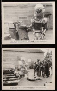 1s541 TOBOR THE GREAT 8 8x10 stills '54 great images of man-made funky robot!