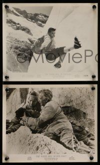 1s879 WHITE HELL OF PITZ PALU 3 8x10 stills '54 mountain climbing, Liselotte Pulver, Hans Albers!