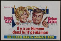 1t842 WITH SIX YOU GET EGGROLL Belgian '68 wacky art of Doris Day & Brian Keith in bed!
