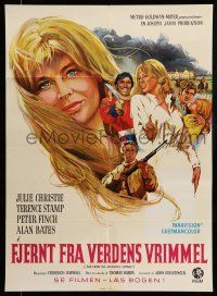 1t476 FAR FROM THE MADDING CROWD Danish '68 Julie Christie, Terence Stamp, Peter Finch!