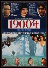 1t258 1900 Japanese '77 directed by Bernardo Bertolucci, Robert De Niro, different images!