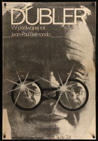 1t348 ANIMAL Polish 26x38 '79 Raquel Welch, Erol art of Jean-Paul Belmondo in glasses!