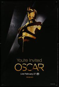 1w016 83RD ANNUAL ACADEMY AWARDS DS 1sh '11 wonderful close-up of Oscar trophy!