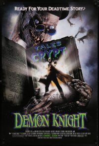 1w197 DEMON KNIGHT advance 1sh '95 Tales from the Crypt, E.C. comics, image of Crypt-Keeper!