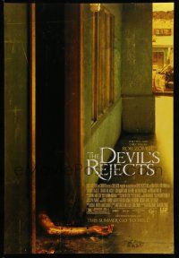 1w201 DEVIL'S REJECTS advance DS 1sh '05 Rob Zombie directed, this summer go to hell!