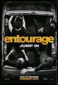 1w233 ENTOURAGE teaser DS 1sh '15 Jeremy Piven, Kevin Connelly, Liam Neeson, jump in!