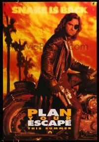 1w238 ESCAPE FROM L.A. teaser 1sh '96 John Carpenter, Kurt Russell returns as Snake Plissken!