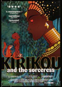 1w447 KIRIKOU AND THE SORCERESS 1sh '98 Michel Ocelot's Kirikou et la sorciere