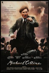 1w529 MICHAEL COLLINS DS 1sh '96 Liam Neeson, Aidan Quinn, directed by Neil Jordan!