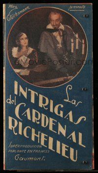 1x192 THREE MUSKETEERS Uruguayan herald '33 French version of Dumas' classic novel!