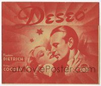 1x535 DESIRE Spanish herald '37 different images of jewel thief Marlene Dietrich & Gary Cooper!