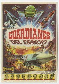 1x823 THUNDERBIRDS ARE GO Spanish herald '68 marionette puppets, really cool different artwork!
