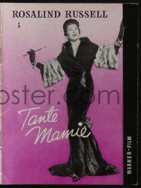 1x224 AUNTIE MAME Danish program '58 classic Rosalind Russell, great different images!