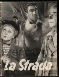 1x313 LA STRADA Danish program '55 Federico Fellini, Anthony Quinn, Giulietta Masina, different!