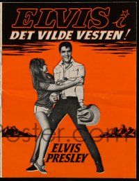 1x411 TICKLE ME Danish program '65 different images of Elvis Presley & sexy Jocelyn Lane!