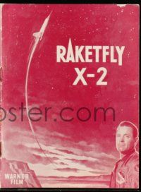 1x415 TOWARD THE UNKNOWN Danish program '56 William Holden & Virginia Leith in sci-fi space travel!