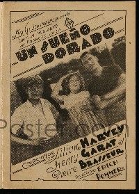 1x198 UN REVE BLOND Uruguayan herald '32 Lilian Harvey is A Blonde Dream, early Billy Wilder!